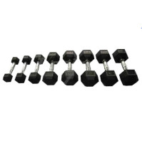 Hex Rubber Dumbell TS4022 - Tecnopro